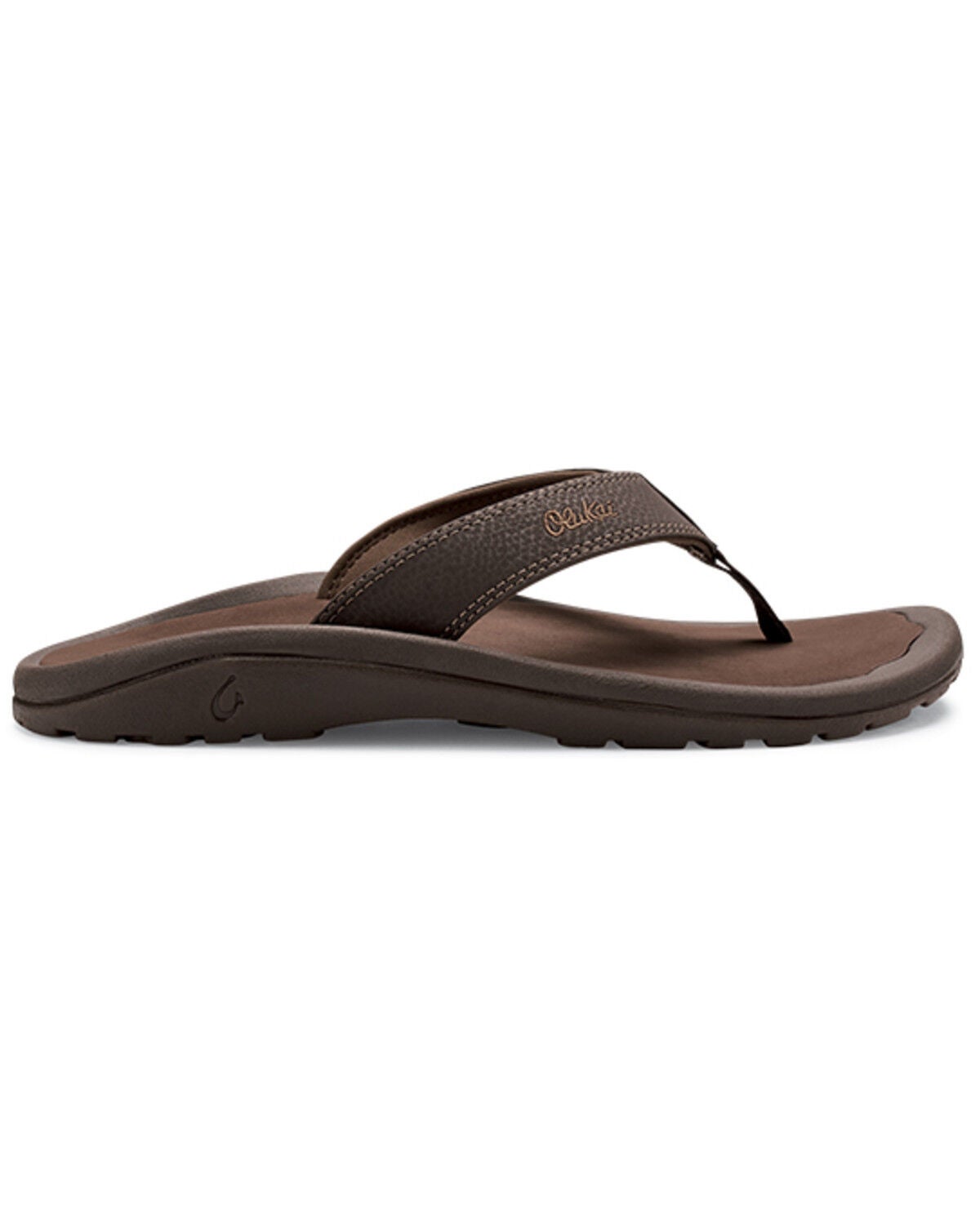 OluKai Men's Ohana Sandals, Dark Brown, hi-res
