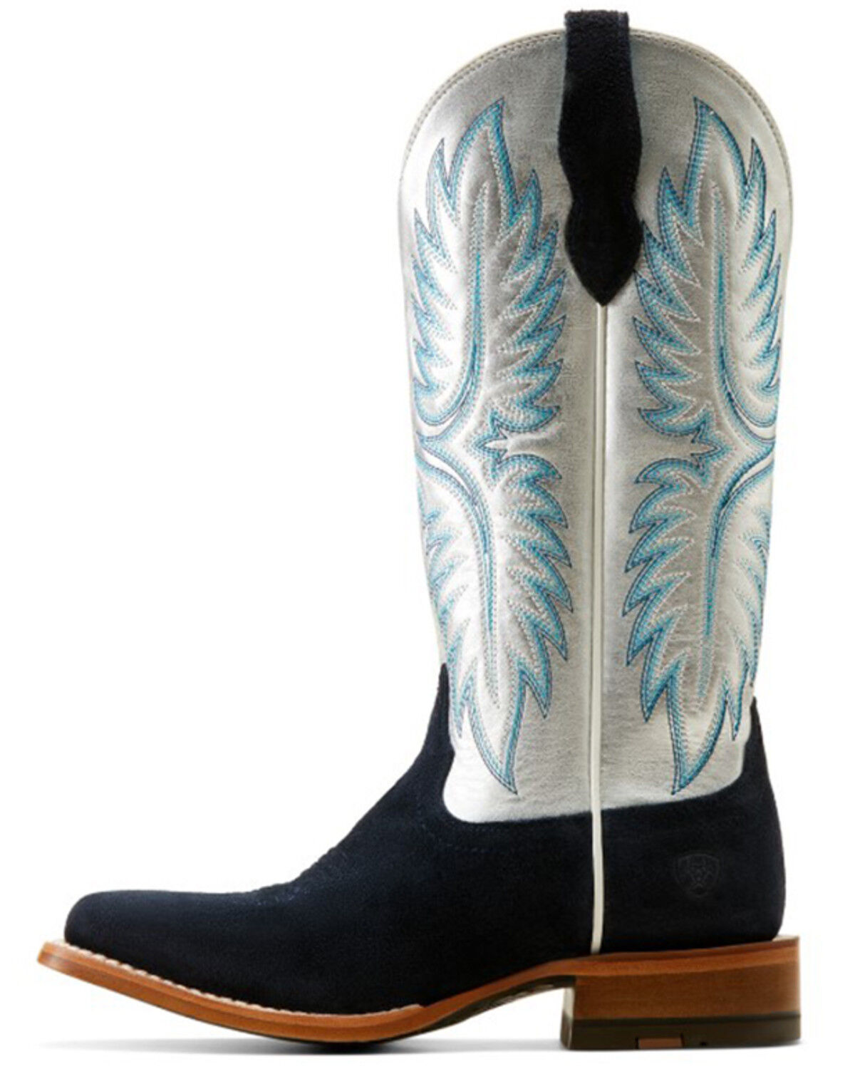 Image #2 - Ariat Women's Frontier Calamity Jane Western Boots - Broad Square Toe, Blue, hi-res