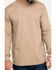 Image #4 - Cody James Men's FR Logo Long Sleeve Stretch Work Shirt, Beige/khaki, hi-res