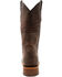 Image #4 - Ferrini Men's Patriot Western Boots - Broad Square Toe, Chocolate, hi-res