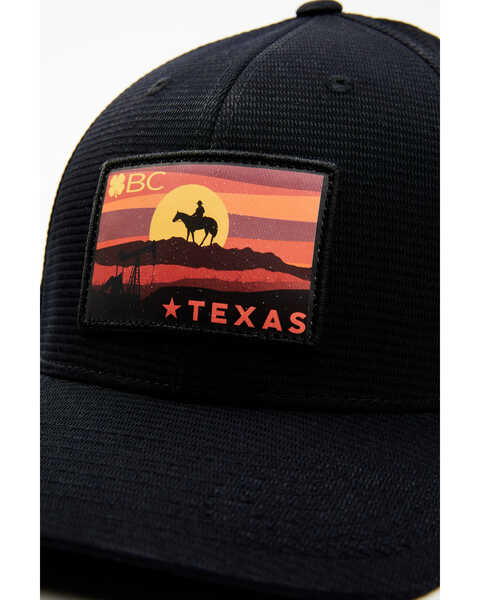Image #2 - Black Clover Men's Texas Resident Ball Cap, Black, hi-res