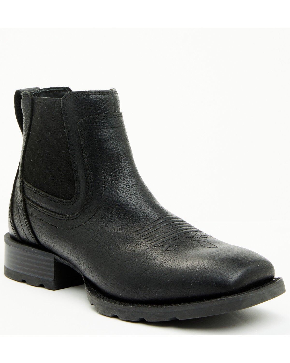 Cody James Men's Ranger Chelsea Boots - Broad Square Toe, Black, hi-res