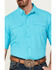 Image #3 - Ariat Men's VentTEK Outbound Solid Short Sleeve Performance Shirt - Big , Turquoise, hi-res
