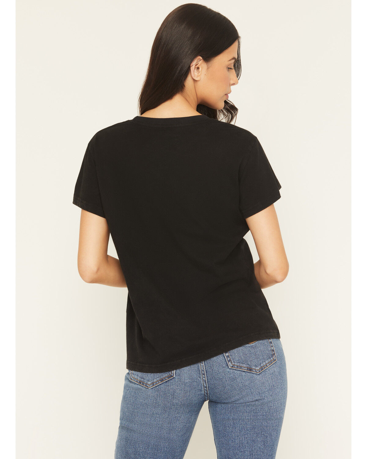 Image #4 - People of Leisure Women's Jelly Roll Beautifully Broken Short Sleeve Graphic Tee, Black, hi-res