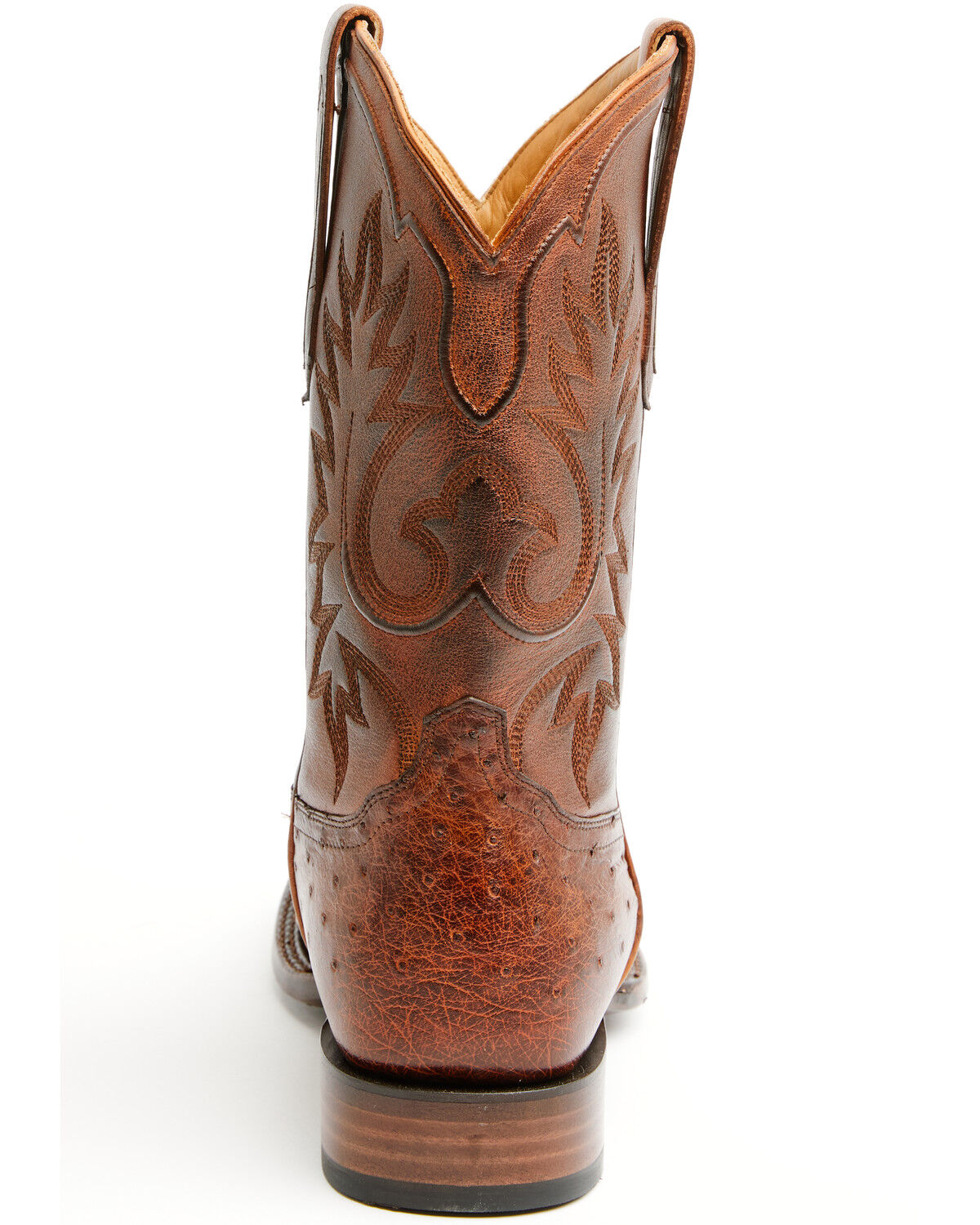 Image #5 - Cody James Black 1978® Men's The Hayward Exotic Ostrich Western Boots - Broad Square Toe, Cognac, hi-res