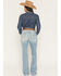 Image #3 - Ariat Women's Marnie Light Wash Slim Trouser Stretch Denim Jeans, Medium Wash, hi-res