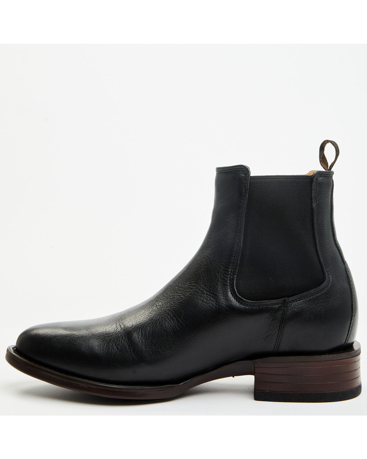 Image #3 - Cody James Men's Scout Chelsea Boots - Round Toe, Black/red, hi-res