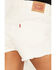Image #4 - Levi's Women's 501 Original High Rise Denim Shorts, White, hi-res