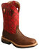 Twisted X Men's Lite Cowboy Western Work Boots - Alloy Toe, Brown, hi-res