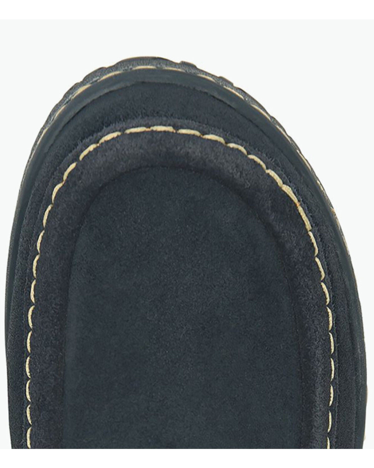 Image #6 - Born Women's Basin Suede Chukka Booties - Moc Toe, Navy, hi-res