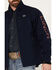 Image #3 - Cinch Men's Bonded Softshell Jacket, Navy, hi-res