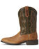 Image #2 - Ariat Men's Sport Riggin Western Performance Boots - Broad Square Toe, Brown, hi-res