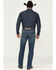 Image #3 - Rock & Roll Denim Men's Pistol Light Vintage Wash Stackable Straight Stretch Denim jeans, Light Wash, hi-res
