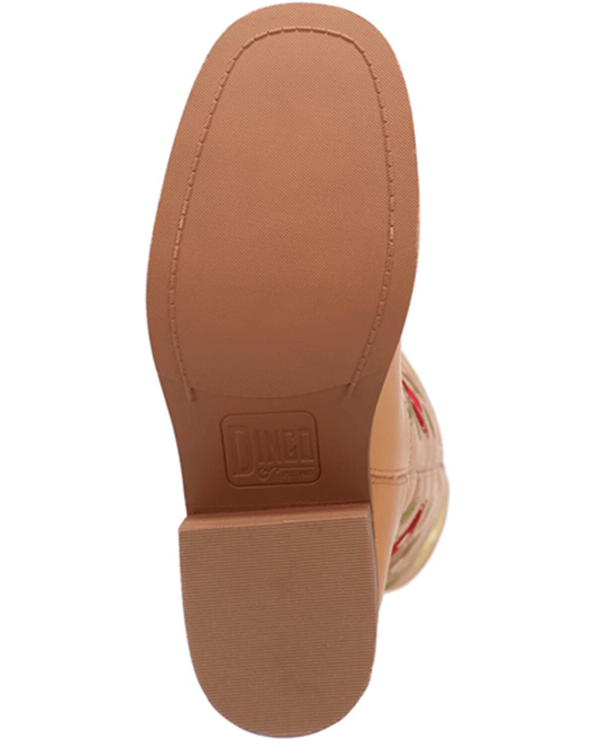 Image #9 - Dingo Women's Floral Bloom Fashion Boots - Round Toe, Tan, hi-res