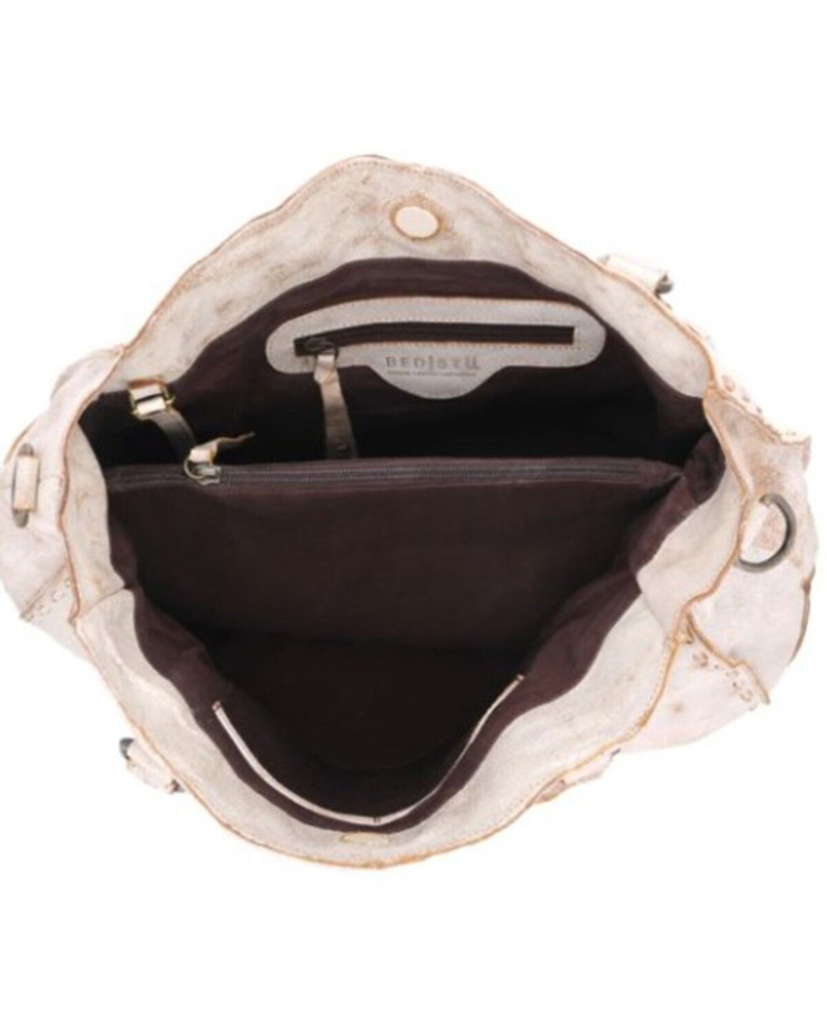 Image #4 - Bed Stu Women's Rockaway Crossbody Bag, Grey, hi-res