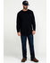 Image #6 - Hawx Men's FR Pocket Long Sleeve Work T-Shirt - Tall , Navy, hi-res