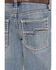 Image #2 - Cody James Boys' Kansas Light Wash Slim Bootcut Stretch Denim Jeans, Light Wash, hi-res