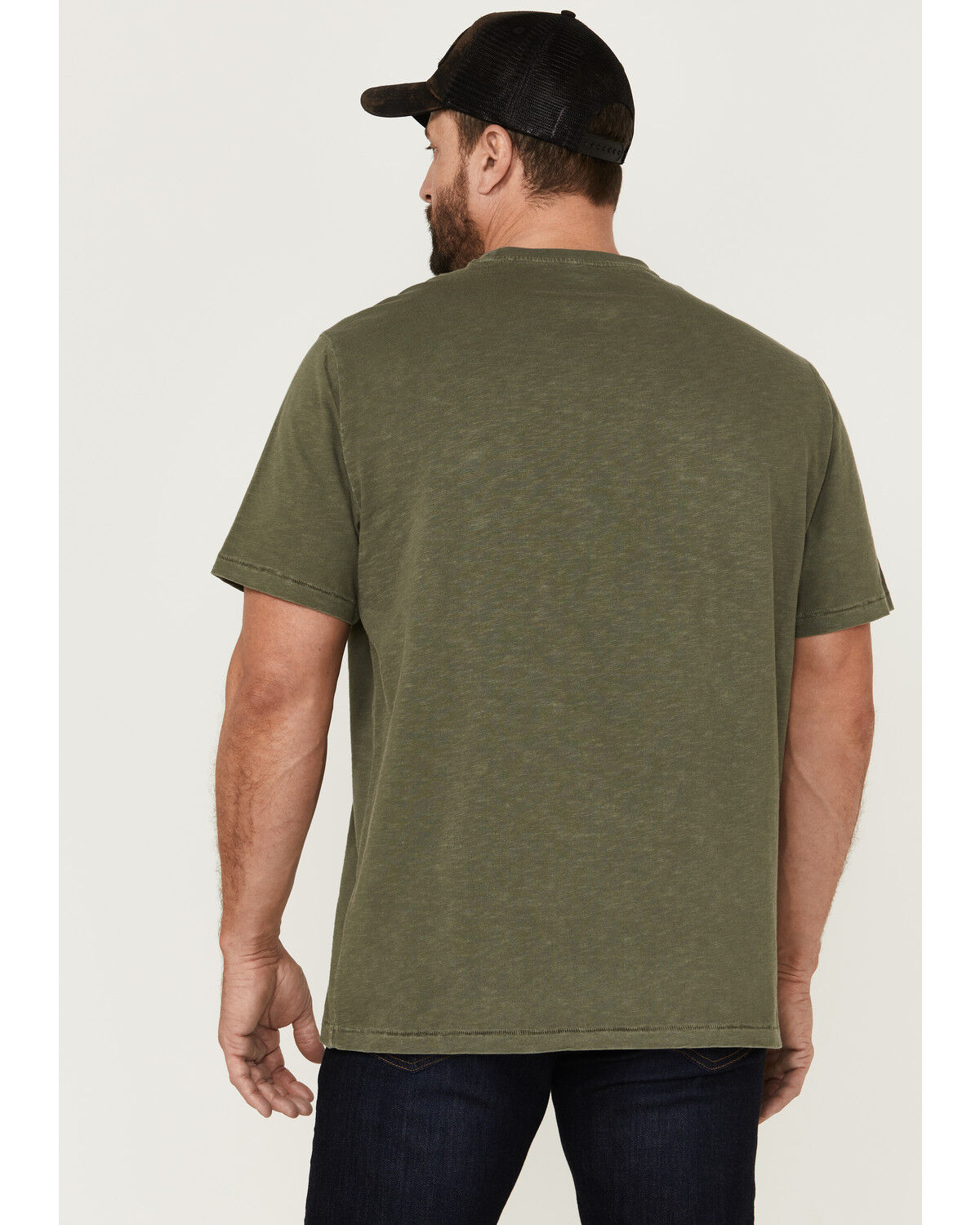 Image #4 - Brothers and Sons Men's Rocky Mountain High Graphic T-Shirt, Olive, hi-res