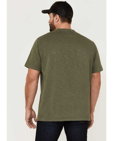 Image #4 - Brothers and Sons Men's Rocky Mountain High Graphic T-Shirt , Olive, hi-res