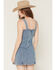 Image #4 - Shyanne Women's Gale Embellished Denim Mini Dress, Medium Wash, hi-res