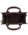 Image #3 - Wrangler Women's Southwestern Print Canvas Crossbody Bag, Coffee, hi-res