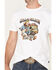 Brixton x Willie Nelson Men's Road Again Graphic T-Shirt, White, hi-res