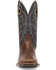 Image #4 - Laredo Men's Dyers Performance Western Boots - Broad Square Toe, Tan, hi-res
