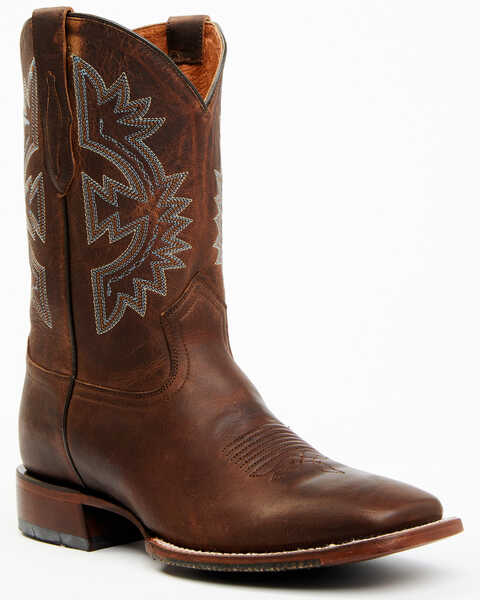 Cody James Men's Walnut Western Boots - Broad Square Toe, Brown, hi-res