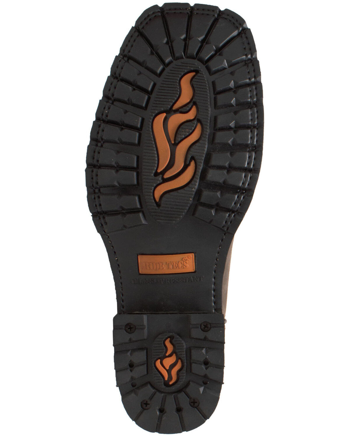 Image #5 - Ad Tec Men's Brown Western Work Boots - Steel Toe, Brown, hi-res