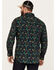 Image #4 - Ariat Men's Beckett All-Over Desert Print Button-Down Western Shirt, Navy, hi-res