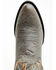 Image #6 - Laredo Men's Fancy Stitch Western Boots - Round Toe, Grey, hi-res