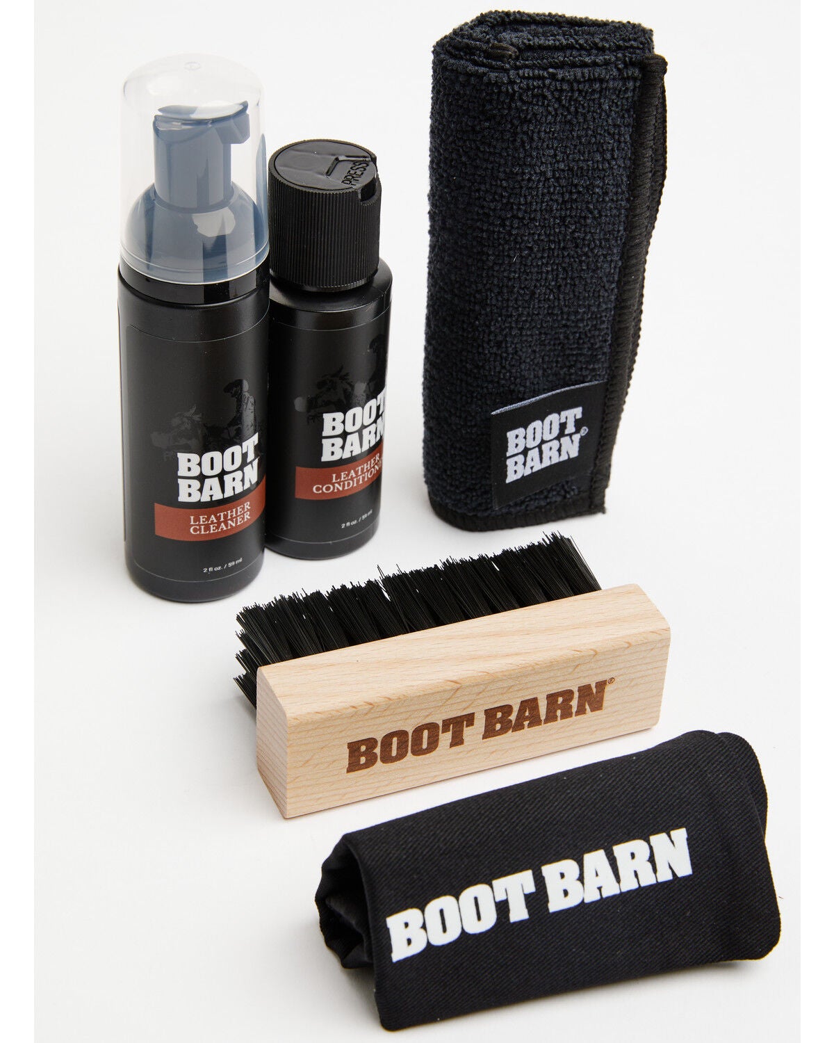 Boot Barn Travel Size Leather Boot Care Kit, No Color, hi-res