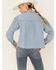 Image #3 - Levis Women's Kinsley Denim Utility Shirt, Light Blue, hi-res