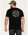 Brixton Men's Crest II Logo Graphic T-Shirt , Black, hi-res