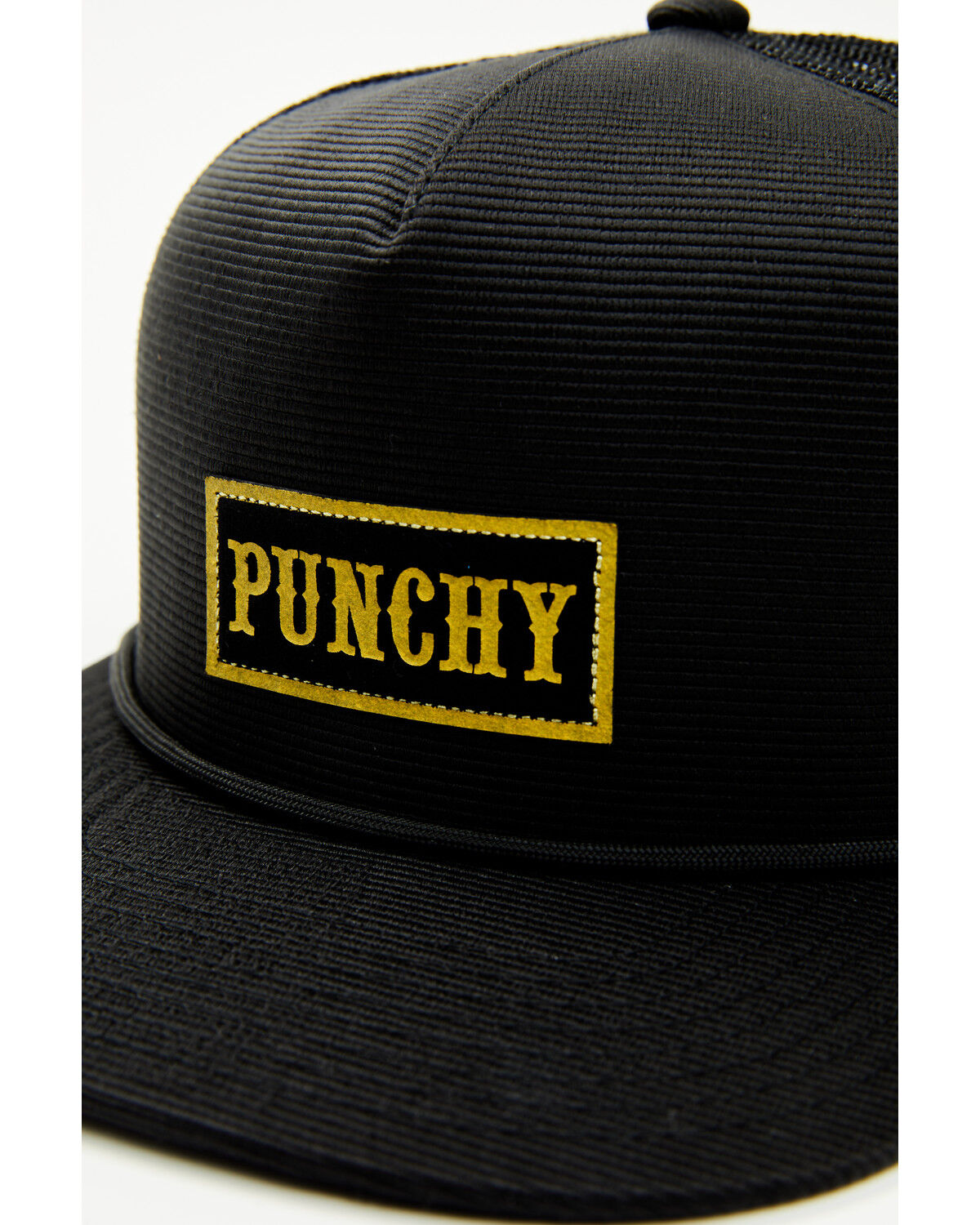 Image #2 - Hooey Men's Punch Trucker Cap, Black, hi-res