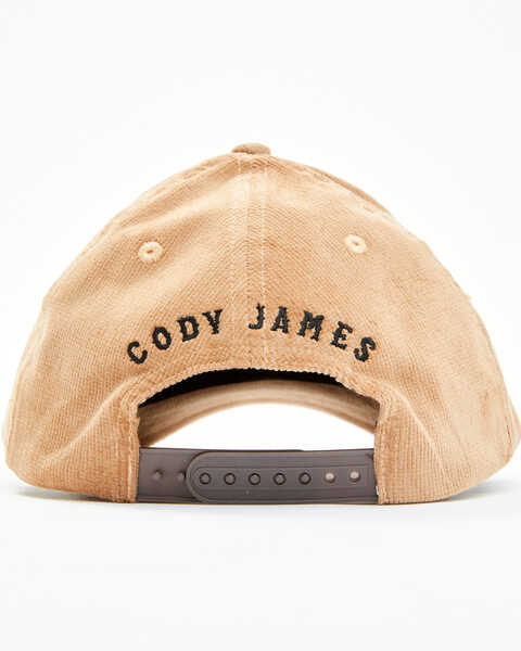 Image #3 - Cody James Men's Corduroy True American Patch Ball Cap , Tan, hi-res