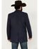 Image #4 - Circle S Men's Plaid Print Western Sportcoat - Big, Navy, hi-res
