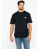 Image #1 - Carhartt Men's Loose Fit Heavyweight Logo Pocket Work T-Shirt, Black, hi-res