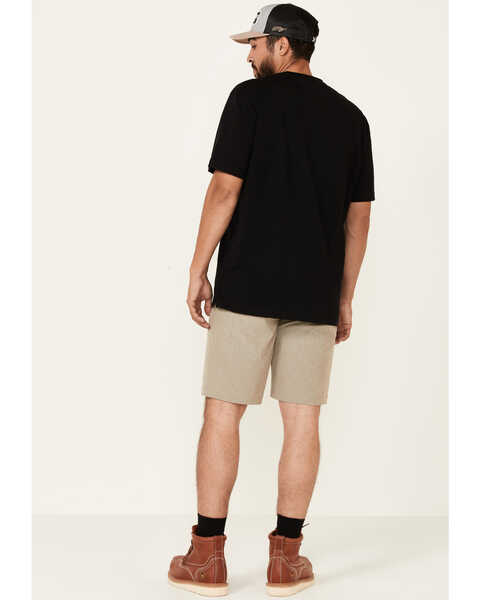 Image #2 - Flag & Anthem Men's Mini Stripe Made Flex Hybrid Shorts , Beige/khaki, hi-res