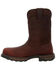 Image #3 - Durango Men's Maverick Wellington Waterproof Western Work Boots - Composite Toe, Brown, hi-res
