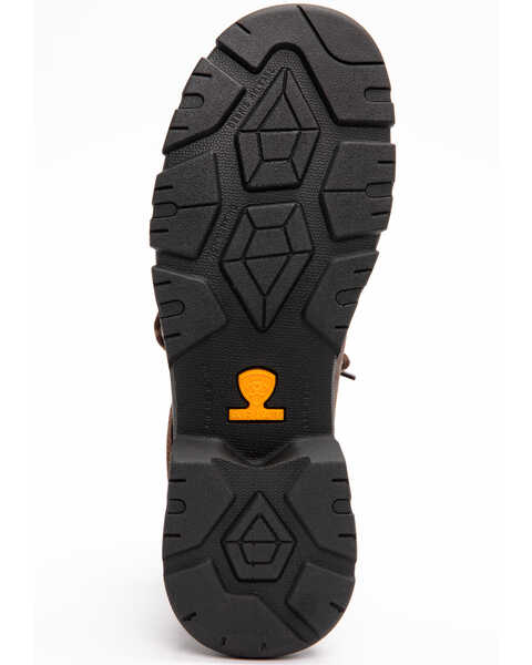 Image #7 - Ariat Men's Waterproof Edge LTE Moc Boots - Composite Toe , Dark Brown, hi-res