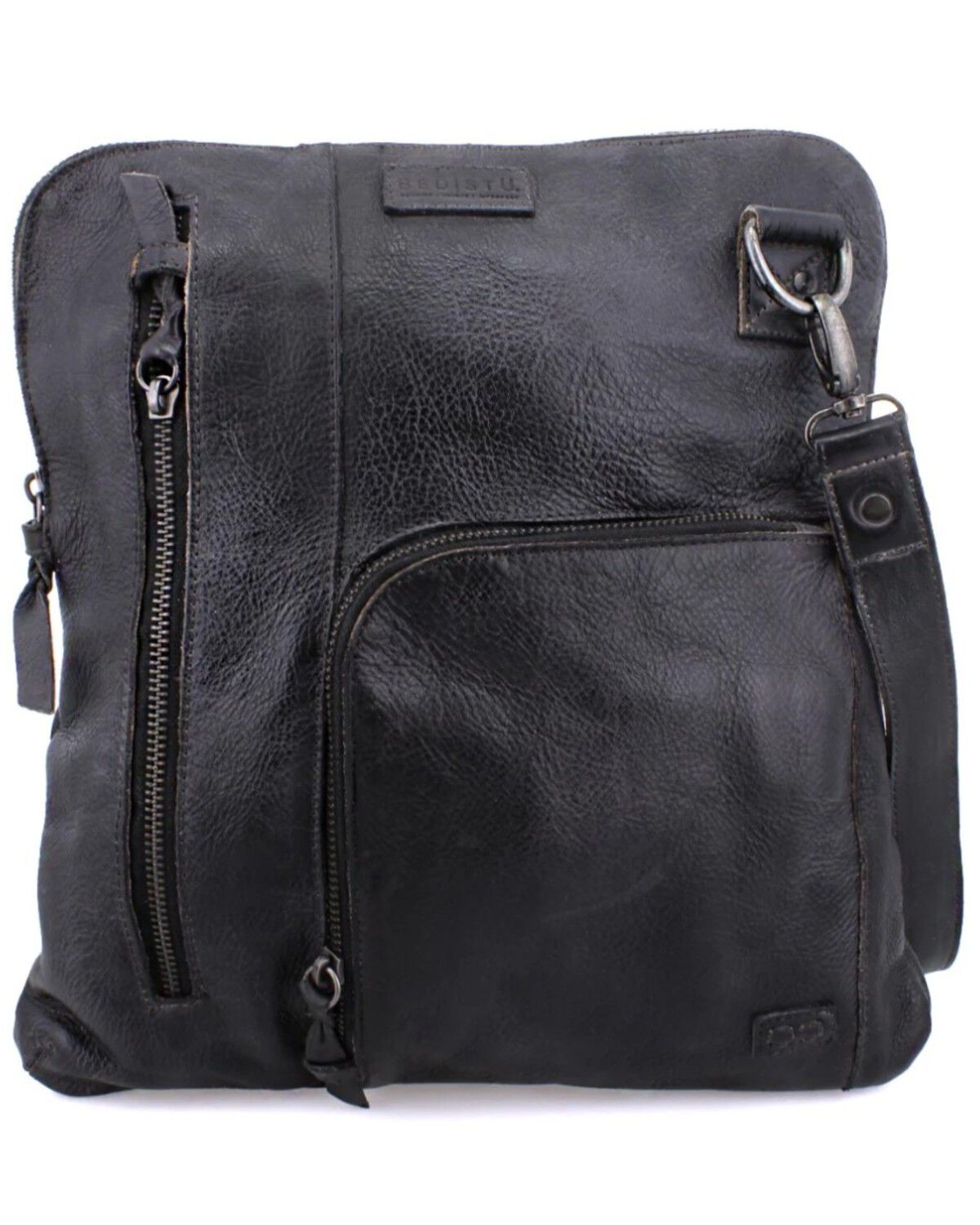 Image #1 - Bed Stu Women's Aiken Crossbody Bag, Black, hi-res