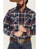 Flag & Anthem Men's Trevett Plaid Long Sleeve Western Shirt , Red, hi-res