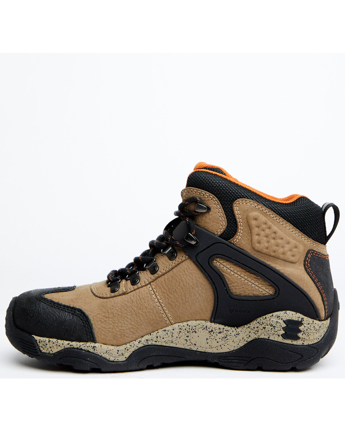 Image #3 - Hawx Men's Talon 2 Deep Taupe Waterproof Lace-Up Hiking Work Boots - Soft Toe, Taupe, hi-res
