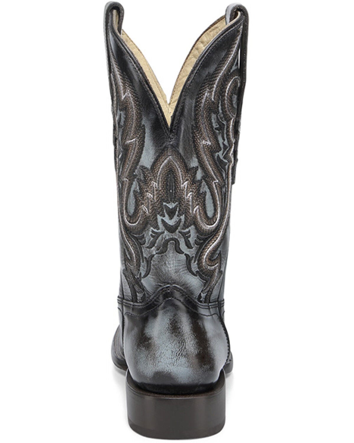 Image #4 - Corral Men's Triad Western Boots - Broad Square Toe, Black, hi-res
