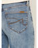 Image #4 - Ariat Women's Vilma Medium Wash Revel High Rise Wide Leg Ultrastretch Denim Jeans, Medium Wash, hi-res