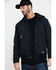 Ariat Men's Black Rebar Washed Dura Canvas Insulated Work Coat - Big & Tall , , hi-res