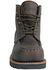 Image #4 - Hoss Men's DieHard Moc Waterproof Work Boots - Composite Toe, Dark Brown, hi-res