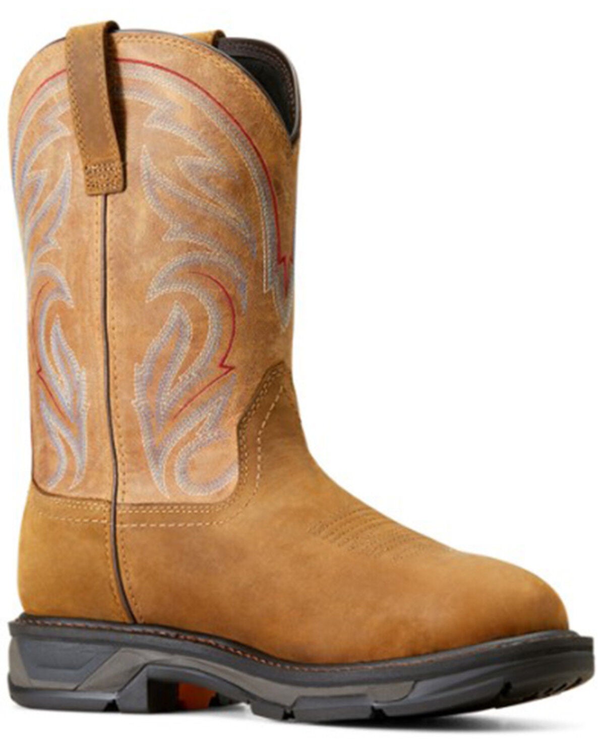 Ariat Men's WorkHog&reg; XT Waterproof Wellington Work Boots - Round Toe, Brown, hi-res