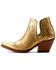 Image #2 - Ariat Women's Dixon Western Booties - Snip Toe, Gold, hi-res